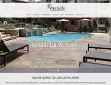 Tablet Screenshot of liveatthewestside.com